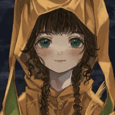 氛围感拉满的优质魅力手绘女头