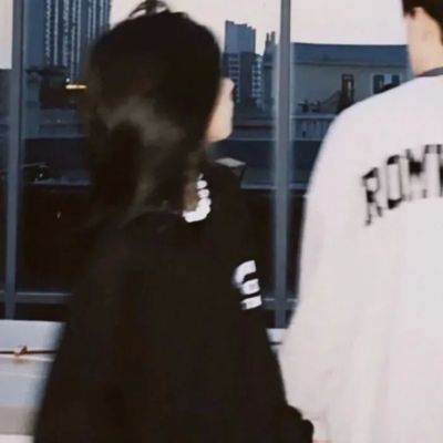 小众高级复古滤镜真人情侣头像