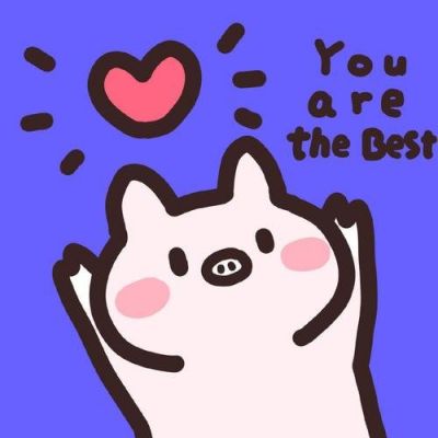 可爱手绘情侣头像图片