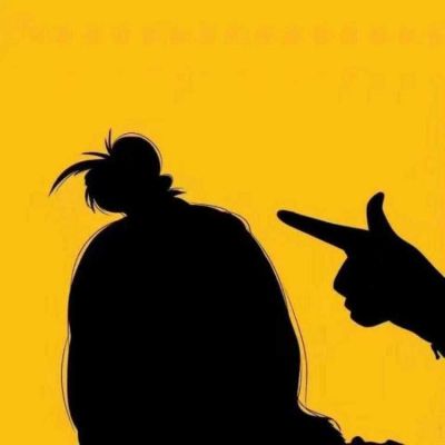 小众高级女生影子头像