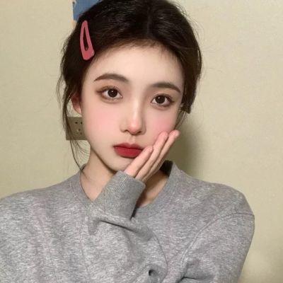 ins风真人高颜值时尚女生头像