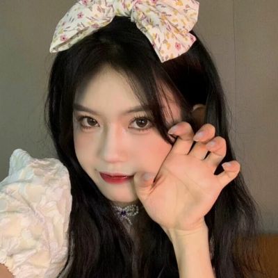 ins风真人高颜值时尚女生头像