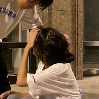 ins小众真人恩爱情头