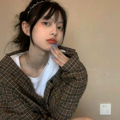 ins风真人高颜值时尚女生头像