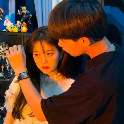 ins小众真人恩爱情头