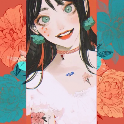 个性十足的手绘动漫头像