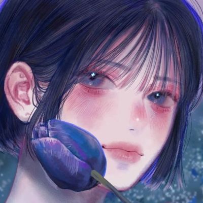 氛围感魅力手绘动漫女头