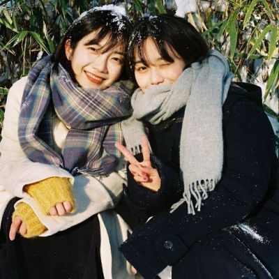 冬日意境闺蜜头像