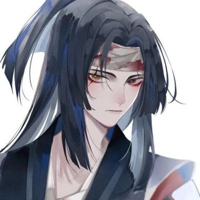 手绘古风仙气飘逸公子头像