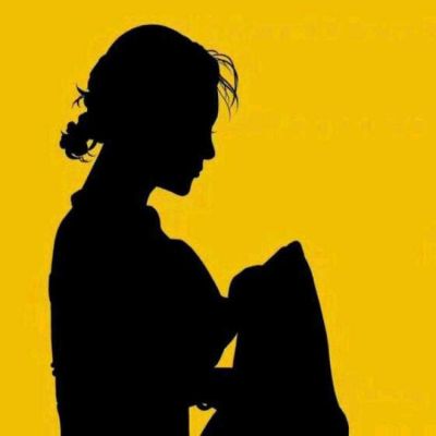 小众高级女生影子头像