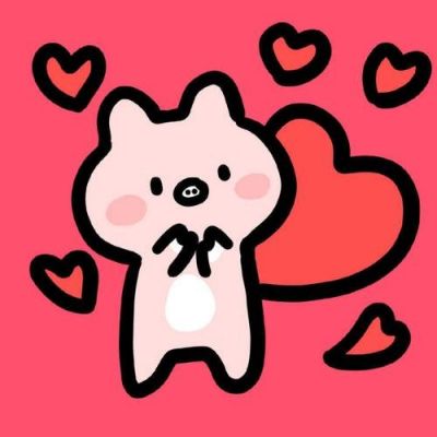 可爱手绘情侣头像图片