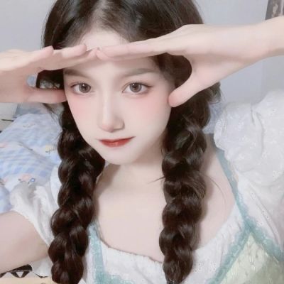 简单干净真人女头