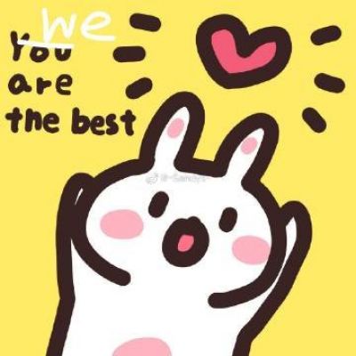 可爱手绘情侣头像图片