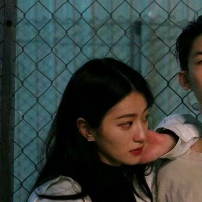 小众高级复古滤镜真人情侣头像