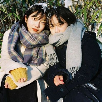 冬日意境闺蜜头像