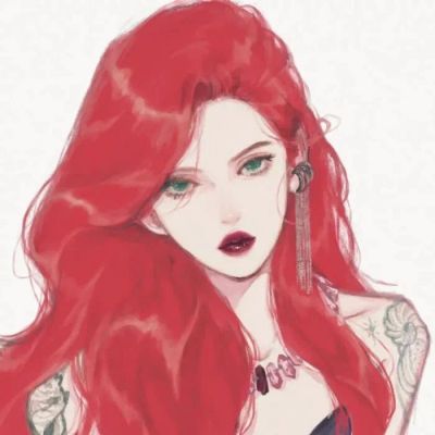 迪士尼公主系列手绘头像