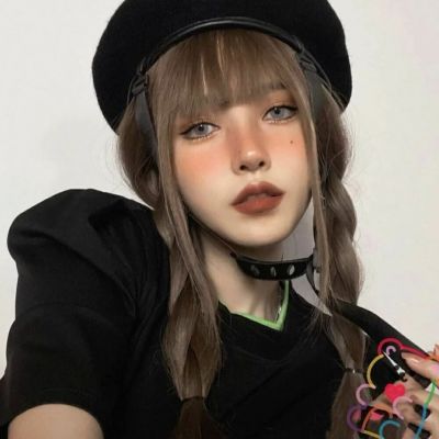 ins风真人高颜值时尚女生头像