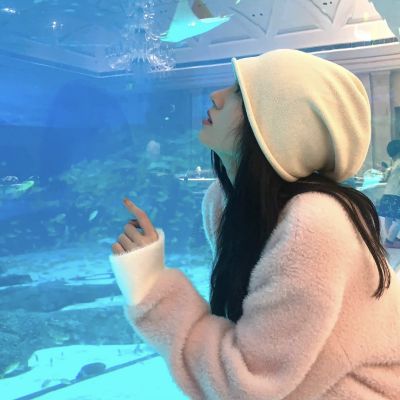 意境十足的真人女头