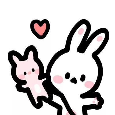 可爱手绘情侣头像图片