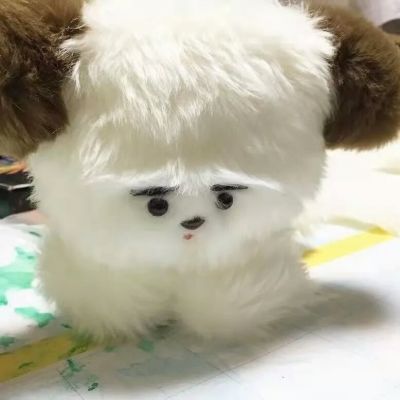 可爱毛绒玩具头像图片