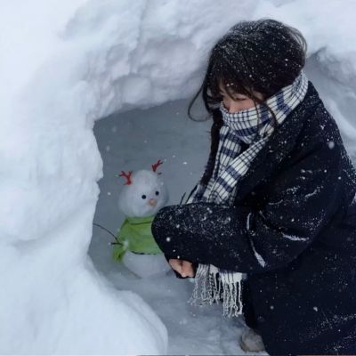 2026冬天真人女生头像