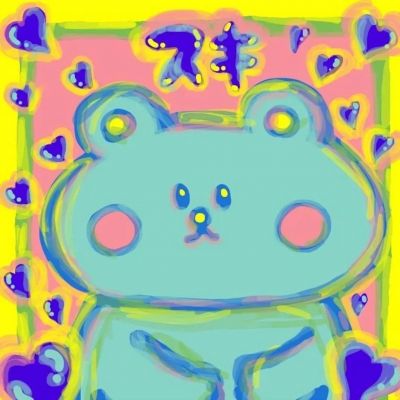 高质感可爱手绘头像