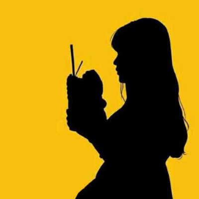 小众高级女生影子头像