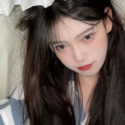 ins风真人高颜值时尚女生头像