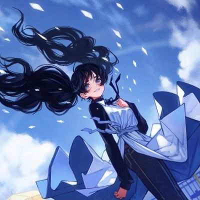 氛围感魅力手绘动漫女头