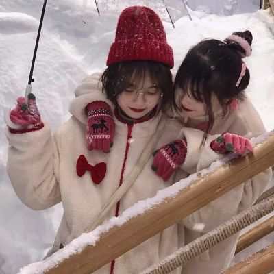 冬日意境闺蜜头像