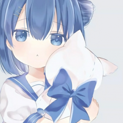 可爱软萌风高清动漫闺蜜头像一对两张