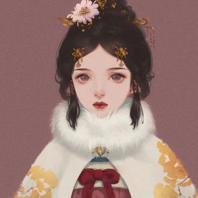 古风手绘动漫女头