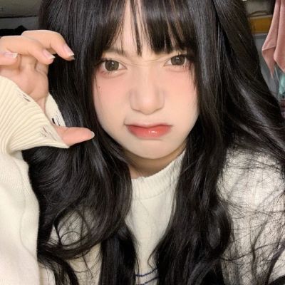 意境十足的真人女头