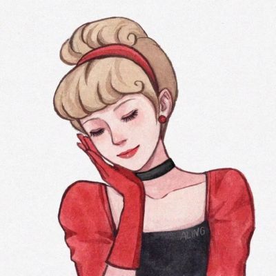 迪士尼公主头像圣诞节高清图片