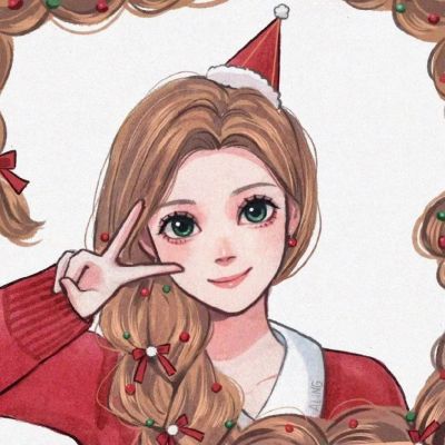 迪士尼公主头像圣诞节高清图片