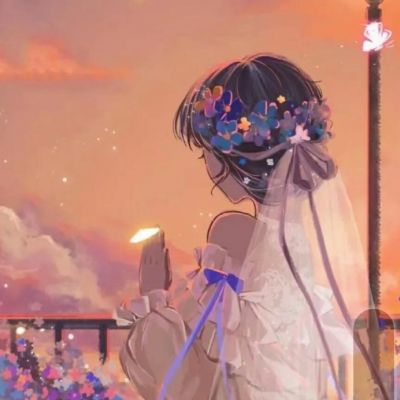情头2025新款一左一右二次元唯美图片
