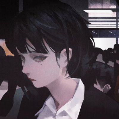 文艺丧气满满的动漫头像