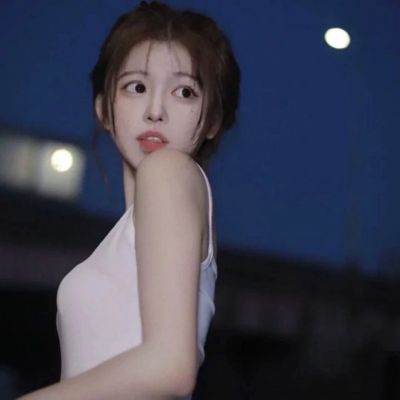女生头像唯美侧脸清纯