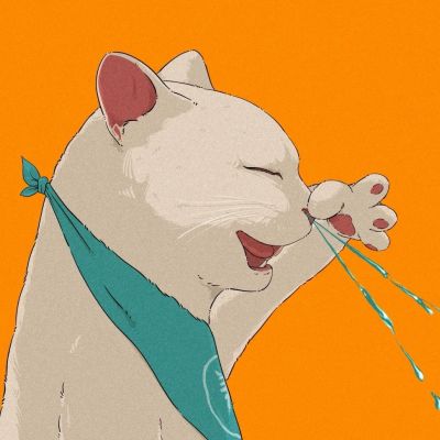 搞笑猫猫情侣手绘一左一右头像图片
