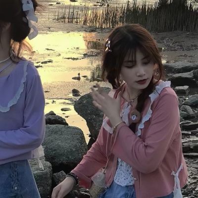 ins风闺蜜头像一对两张真人图片