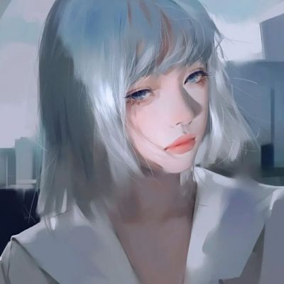 绝美头像女手绘唯美