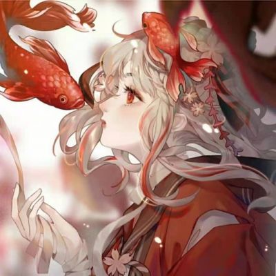 动漫好看古风头像女生唯美图片