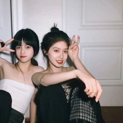 高质量ins闺蜜头像图片