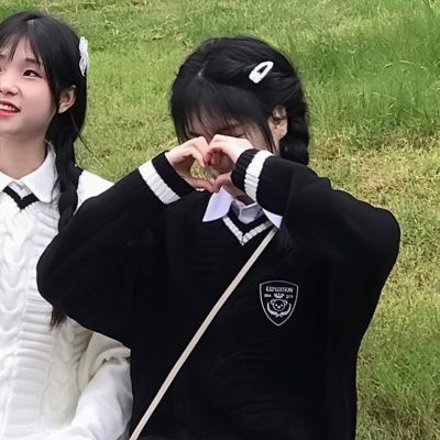ins风闺蜜头像一对两张真人图片