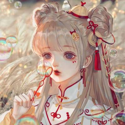 动漫好看古风头像女生唯美图片