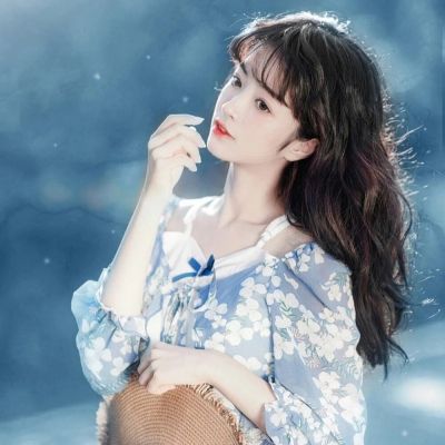 女生头像唯美侧脸清纯