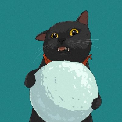 搞笑猫猫情侣手绘一左一右头像图片