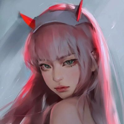 绝美头像女手绘唯美
