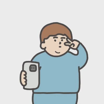 可爱搞怪沙雕情侣微信头像图片