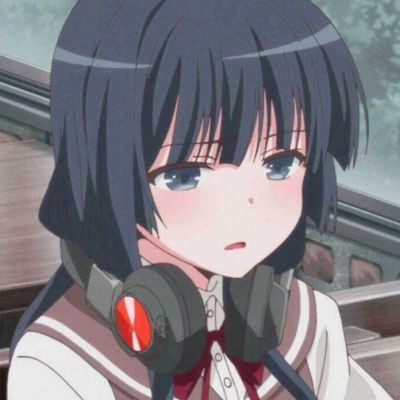 wechat动漫女头好看图片